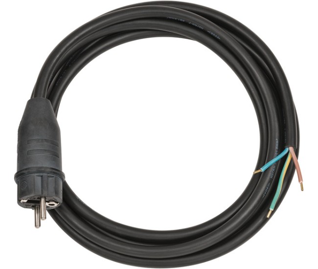 Cablu de conectare Brennenstuhl IP44 3m black H07RN-F 3G1,5