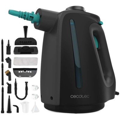 Aparat de curatat cu abur Cecotec Hydrosteam 1300 Rapid Max, 3 bari, 16 accesorii, putere 1350W, Debit de abur 32g min