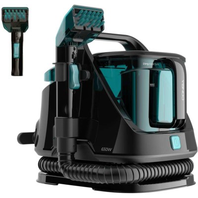 Aspirator cu spalare Cecotec Conga 5000 CarpetSpot Clean XX, 650W, putere aspirare 12kpa, rezervor apa detergent, rezervor apa murdara, curatare covoare, tapiterie, saltele, pulverizare