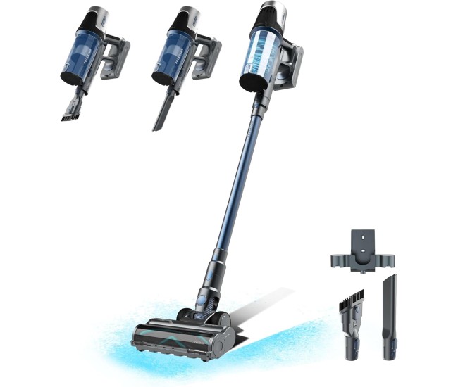 Aspirator vertical Cecotec Conga Rockstar RS50 X-Treme, 400W, 120 AW, 33,6 V, Acumulator 2200 mAh, Autonomie 60min Aspirator vertical Cecotec Conga Rockstar RS50 X-Treme, 400W, 120 AW, 33,6 V, Acumulator 2200 mAh, Autonomie 60min