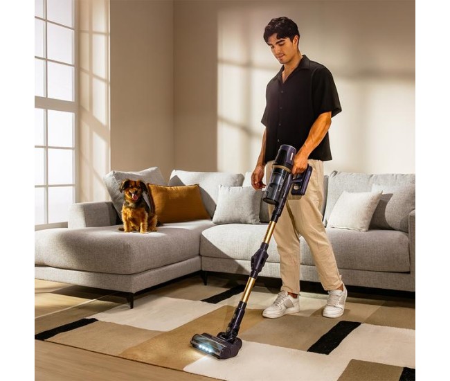 Aspirator vertical Cecotec Conga Rockstar RS70 Pet Flex, 500W, 150 AW, 33,6 V, Acumulator 2500 mAh, Autonomie 65min Aspirator vertical Cecotec Conga Rockstar RS70 Pet Flex, 500W, 150 AW, 33,6 V, Acumulator 2500 mAh, Autonomie 65min