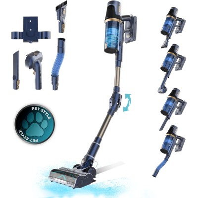 Aspirator vertical Cecotec Conga Rockstar RS70 Pet Flex, 500W, 150 AW, 33,6 V, Acumulator 2500 mAh, Autonomie 65min Aspirator vertical Cecotec Conga Rockstar RS70 Pet Flex, 500W, 150 AW, 33,6 V, Acumulator 2500 mAh, Autonomie 65min