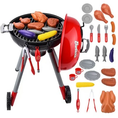 BBQ Grill Gratar jucarie Rovo 901A, lumini si sunete, 22 piese