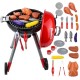 BBQ Grill Gratar jucarie Rovo 901A, lumini si sunete, 22 piese