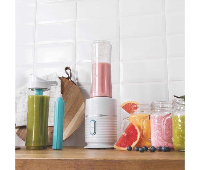 Blender Cecotec Power Titanium 500 EasyGo, 500W, 2 recipiente 600ml, 2 tuburi frigorifice Blender Cecotec Power Titanium 500 EasyGo, 500W, 2 recipiente 600ml, 2 tuburi frigorifice