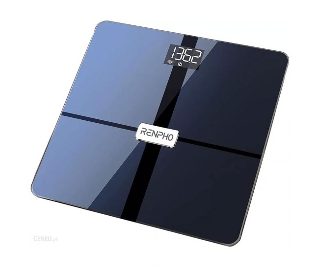 Cantar de baie Smart Renpho WBE28, Wifi, Bluetooth, Maxim 180Kg, 13 masuratori, BMI, Compatibil cu Samsung Health, Apple Health, Google Fit and Fitbit sync. Cantar de baie Smart Renpho WBE28, Wifi, Bluetooth, Maxim 180Kg, 13 masuratori, BMI, Compatibil cu Samsung Health, Apple Health, Google Fit and Fitbit sync.
