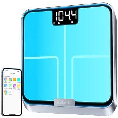 Cantar smart RENPHO R-A017 ,   Bluetooth, 13 masuratori corporale, LED display si lumini ambientale, cantar inteligent pentru corp 180 kg