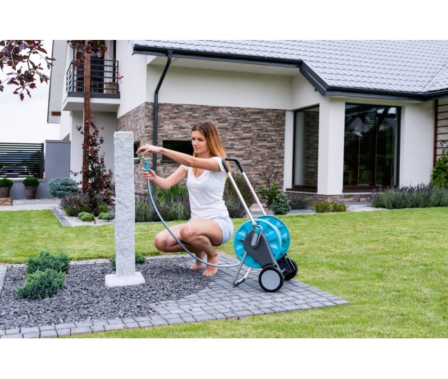 Carucior cu tambur pentru furtun de gradina Cellfast COMPACT, 1 2 , 45m Carucior cu tambur pentru furtun de gradina Cellfast COMPACT, 1 2 , 45m