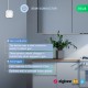Detector scurgeri de gaz Smart Nous E9, Zigbee 3.0, compatibil Alexa Google Assistant