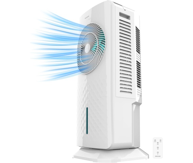 Aparat de aer conditionat pe apa Cecotec EnergySilence 3500 Cool Compact, 65W, capacitate 3.5L, 3 viteze, control touch, telecomanda, pastile racire Aparat de aer conditionat pe apa Cecotec EnergySilence 3500 Cool Compact, 65W, capacitate 3.5L, 3 viteze, control touch, telecomanda, pastile racire