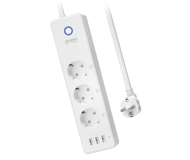 Prelungitor Smart Gosund P1 Plus, Wifi, 15W. 3A Prelungitor Smart Gosund P1 Plus, Wifi, 15W. 3A