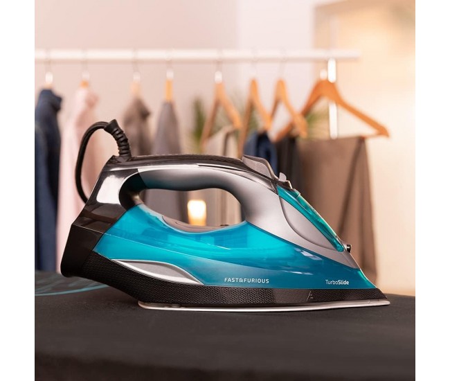 Fier de calcat Cecotec FastFurious 5055 Pro, 3100 W, talpa ceramica, abur continuu 65 g m, rafala de abur 255 g min Fier de calcat Cecotec FastFurious 5055 Pro, 3100 W, talpa ceramica, abur continuu 65 g m, rafala de abur 255 g min