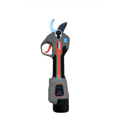 Foarfeca electrica pentru gradina Rovo FV2 PRO, motor brushless, 2 acumulatori 2000mAh, diametru 30mm, valiza de transport