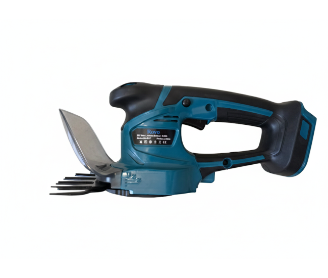 Foarfeca pentru iarba si gard viu Rovo RV-21V, tuns iarba arbusti, 2 acumulatori, 21V, 2.0 Ah