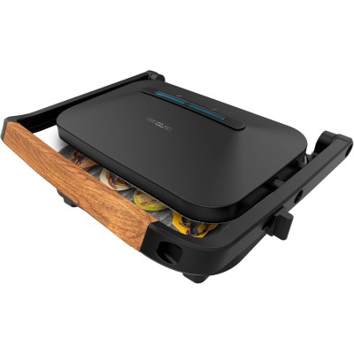 Grill Electric Cecotec Rock nGrill 1200 Wood, 1300 W, Invelis piatra RockStone Grill Electric Cecotec Rock nGrill 1200 Wood, 1300 W, Invelis piatra RockStone