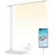 Lampa de birou LED Lepro PR310003 control Touch, 3 moduri, 15W, 655 Lumeni, USB, Alb Lampa de birou LED Lepro PR310003 control Touch, 3 moduri, 15W, 655 Lumeni, USB, Alb