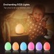Lampa de veghe VAVA VA-CL009 LED, RGB, cu reglare touch a Intensitatii, lumina calda