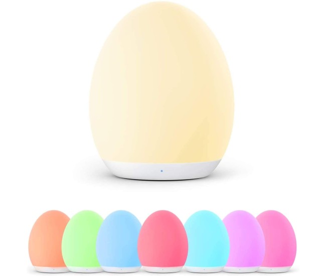 Lampa de veghe VAVA VA-CL009 LED, RGB, cu reglare touch a Intensitatii, lumina calda