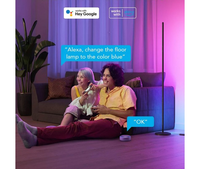 Lampadar LED Govee H6076 RGBICW, Wifi, Control Aplicatie, Sincronizare muzica Lampadar LED Govee H6076 RGBICW, Wifi, Control Aplicatie, Sincronizare muzica