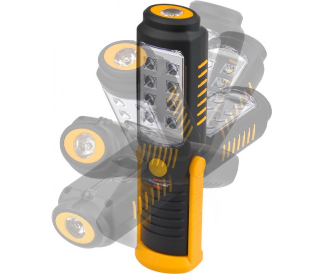 Lanterna de Lucru LED Brennenstuhl 8+1 SMD-LED Multifunctionala, 250 +100 Lumeni Lanterna de Lucru LED Brennenstuhl 8+1 SMD-LED Multifunctionala, 250 +100 Lumeni