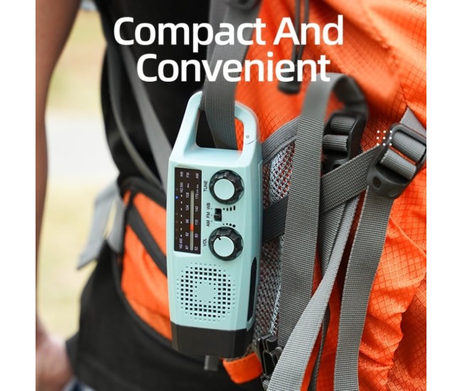 Lanterna LED Multifunctionala cu radio Superfire YJ03, incarcare solara sau manuala (dinam), power bank, 100lm, 2000mAh, incarcare usb-c Lanterna LED Multifunctionala cu radio Superfire YJ03, incarcare solara sau manuala (dinam), power bank, 100lm, 2000mAh, incarcare usb-c