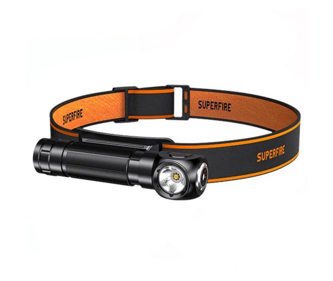 Lanterna Multifunctionala LED Superfire TH04, USB, 600lm, 120m, incarcare USB-C, suport cap, prindere magnetica Lanterna Multifunctionala LED Superfire TH04, USB, 600lm, 120m, incarcare USB-C, suport cap, prindere magnetica