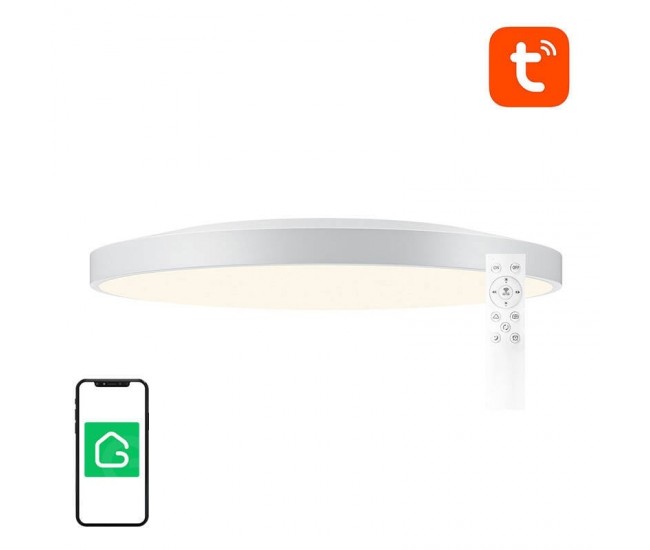 Plafoniera cu LED Gosund LB13, RGB+CW, 30cm, 20W,1600lm, Telecomanda, control aplicatie Plafoniera cu LED Gosund LB13, RGB+CW, 30cm, 20W,1600lm, Telecomanda, control aplicatie