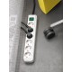 Prelungitor Brennenstuhl Eco-Line 8 prize, 3m H05VV-F 3G1,5, Alb Prelungitor Brennenstuhl Eco-Line 8 prize, 3m H05VV-F 3G1,5, Alb