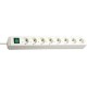 Prelungitor Brennenstuhl Eco-Line 8 prize, 3m H05VV-F 3G1,5, Alb Prelungitor Brennenstuhl Eco-Line 8 prize, 3m H05VV-F 3G1,5, Alb