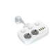 Prelungitor LDNIO SE2435, 2 prize, 3 X USB-A, 1X USB-C, incarcare rapida QC 3.0, 10A Prelungitor LDNIO SE2435, 2 prize, 3 X USB-A, 1X USB-C, incarcare rapida QC 3.0, 10A