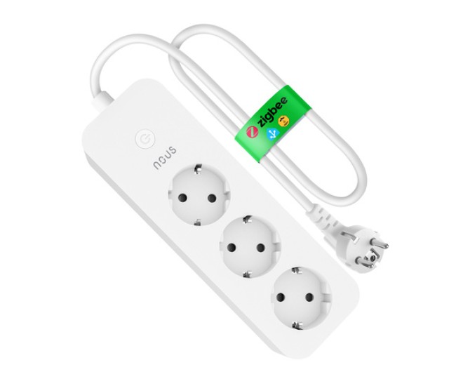 Prelungitor Smart Nous A11Z, ZigBee 3.0, monitorizare consum, compatibil Alexa Google Assistant Prelungitor Smart Nous A11Z, ZigBee 3.0, monitorizare consum, compatibil Alexa Google Assistant