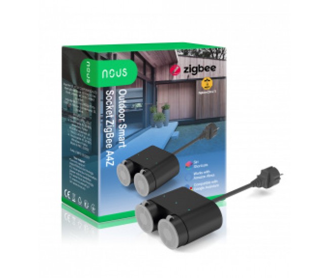Prelungitor Smart Exterior Nous A4Z ZigBee, 16A Prelungitor Smart Exterior Nous A4Z ZigBee, 16A