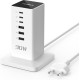 Prelungitor tip Turn Tessan TS-CS04, 6 prize, 4 USB, 2 USB-C, 30 W, cablu 2m Prelungitor tip Turn Tessan TS-CS04, 6 prize, 4 USB, 2 USB-C, 30 W, cablu 2m