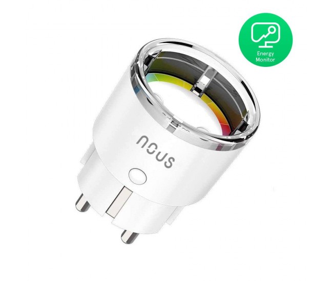 Set 4 prize inteligente WiFi NOUS A1Z, 16A - ZigBee 3.0, Monitorizare energie Set 4 prize inteligente WiFi NOUS A1Z, 16A - ZigBee 3.0, Monitorizare energie