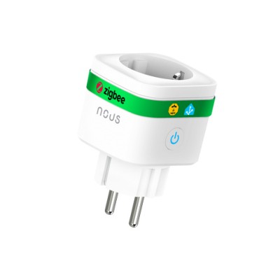 Priza inteligenta wifi Nous A7Z,16A - ZigBee 3.0, Monitorizare Consum, Compatibila Alexa Google