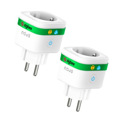 Set 2 prize inteligenta wifi Nous A7Z,16A - ZigBee 3.0, Monitorizare Consum, Compatibila Alexa Google