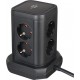 Prelungitor tip turn Brennenstuhl, 8 prize, 4 USB, cablu 2m, pozitionare prize 45 Prelungitor tip turn Brennenstuhl, 8 prize, 4 USB, cablu 2m, pozitionare prize 45
