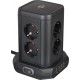 Prelungitor tip turn Brennenstuhl, 8 prize, 4 USB, cablu 2m, pozitionare prize 45 Prelungitor tip turn Brennenstuhl, 8 prize, 4 USB, cablu 2m, pozitionare prize 45