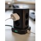 Prelungitor tip turn Brennenstuhl, 8 prize, 4 USB, cablu 2m, pozitionare prize 45 Prelungitor tip turn Brennenstuhl, 8 prize, 4 USB, cablu 2m, pozitionare prize 45