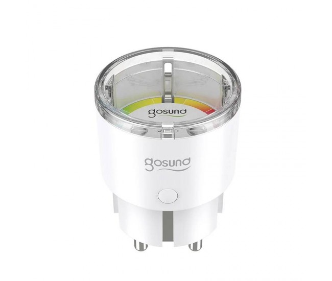 Priza Smart Gosund EP2, 10A, Monitorizare consum energie, Smart Life, Tuya Priza Smart Gosund EP2, 10A, Monitorizare consum energie, Smart Life, Tuya