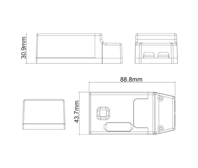 Releu Rovo ERC602 Kinetic, 1 canal, 5A Releu Rovo ERC602 Kinetic, 1 canal, 5A