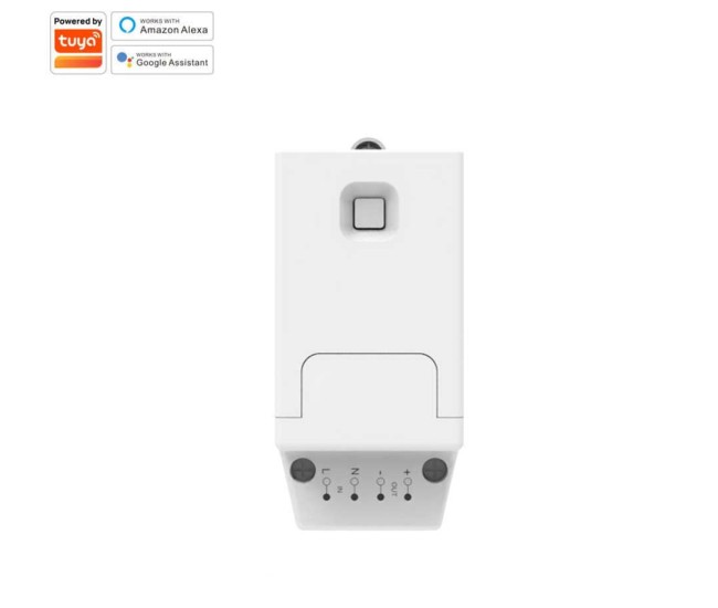 Releu Smart Rovo ERC609 Kinetic, 1 canal, 5A, WiFi + RF433, Tuya Releu Smart Rovo ERC609 Kinetic, 1 canal, 5A, WiFi + RF433, Tuya