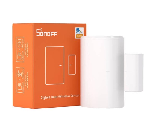Senzor smart usa-geam Sonoff SNZB-04P, ZigBee, Alb Senzor smart usa-geam Sonoff SNZB-04P, ZigBee, Alb