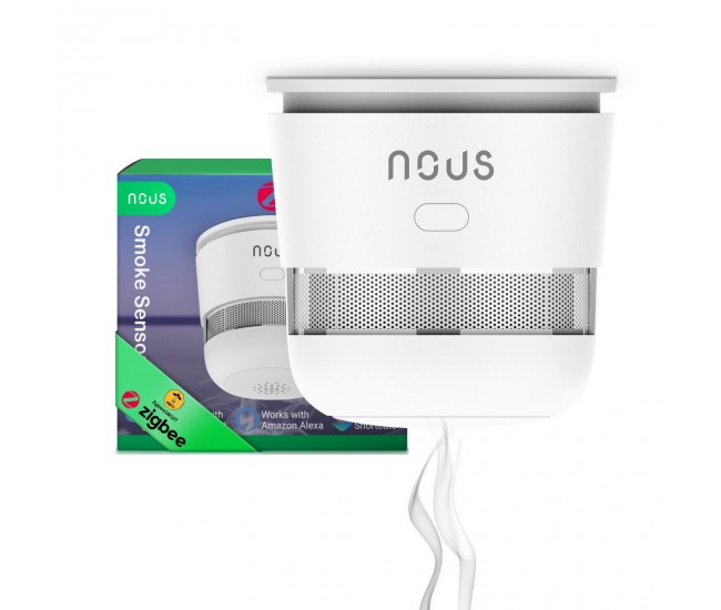 Senzor Smart de Fum Nous E8, Zigbee Senzor Smart de Fum Nous E8, Zigbee