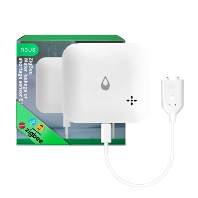 Senzor smart NOUS E13, Zigbee 3.0, detectie scurgeri si lipsa apa, alarma locala, notificari mobile, IP66, alimentare baterii Senzor smart NOUS E13, Zigbee 3.0, detectie scurgeri si lipsa apa, alarma locala, notificari mobile, IP66, alimentare baterii