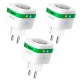 Set 3 prize inteligenta wifi Nous A7Z,16A - ZigBee 3.0, Monitorizare Consum, Compatibila Alexa Google Set 3 prize inteligenta wifi Nous A7Z,16A - ZigBee 3.0, Monitorizare Consum, Compatibila Alexa Google