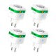 Set 4 prize inteligenta wifi Nous A7Z,16A - ZigBee 3.0, Monitorizare Consum, Compatibila Alexa Google Set 4 prize inteligenta wifi Nous A7Z,16A - ZigBee 3.0, Monitorizare Consum, Compatibila Alexa Google