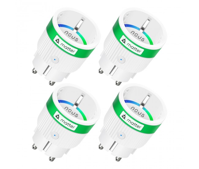 Set 4 prize Inteligente WiFi NOUS A8M, 16A - Matter Set 4 prize Inteligente WiFi NOUS A8M, 16A - Matter