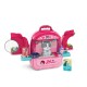 Set ghiozdan jucarie 3 in 1 Rovo 997-2, Spital Pisica, Veterinar, 59 piese - Roz