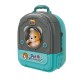 Set ghiozdan jucarie 3 in 1 Rovo 998-1, Spital Catel, Veterinar, 59 piese